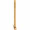 Ekena Millwork Eugene Rough Sawn Timber Gable Bracket, Western Red Cedar, 108"W x 68"H x 4"D x 4"F, 15/12 Pitch GBW108X68X0404EUG00RWR - alternate 5